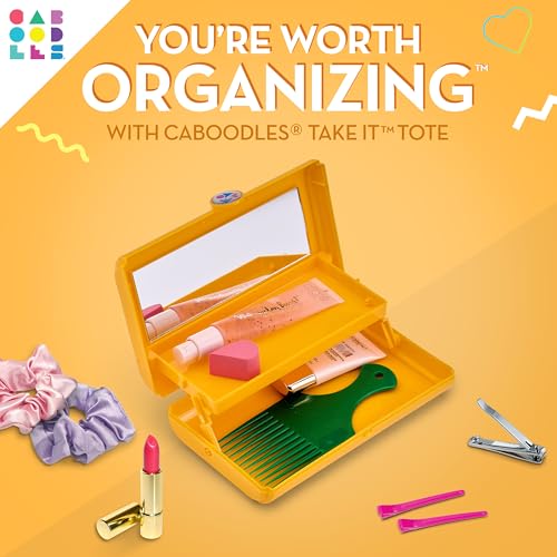 Caboodles Take-It Tote Travel Makeup Case with Mirror