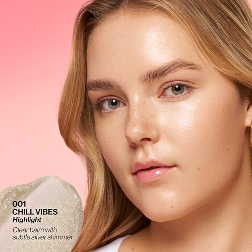 Revlon Glimmer Super Balm Highlighter - Chill Vibes, 0.85 oz - Versatile Glow & Moisturizer