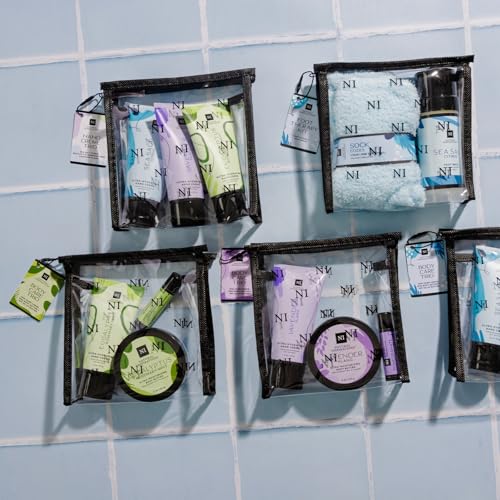 Natural Inspirations Eucalyptus Rosemary Mint Body Care Trio Gift Set in Travel Bag