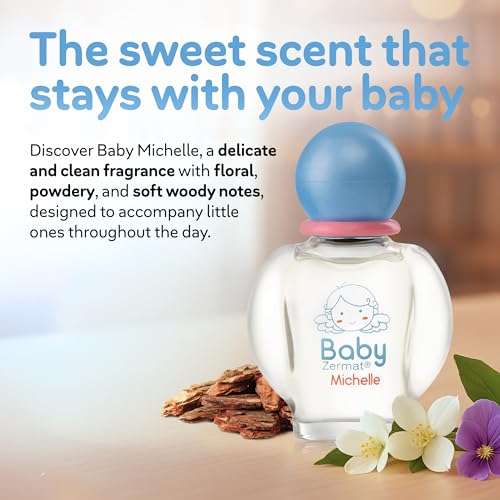 Zermat Baby Perfume Unisex Cologne - Paraben-Free, Hypoallergenic, Long-Lasting Floral Scent, 65ml