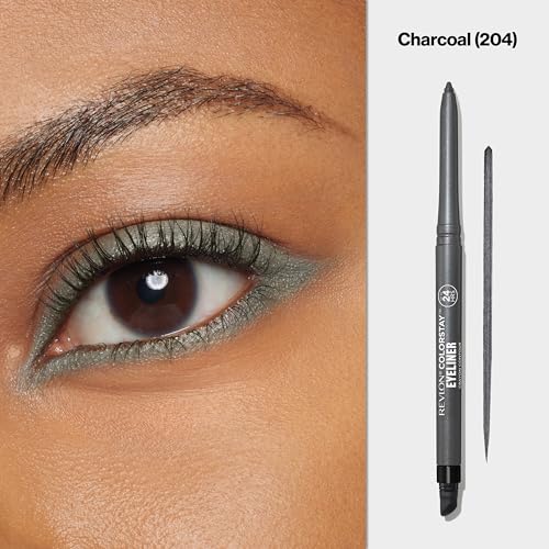 Revlon ColorStay Waterproof Eyeliner Pencil Charcoal 0.01 oz - Longwear, Smudge-Proof Makeup