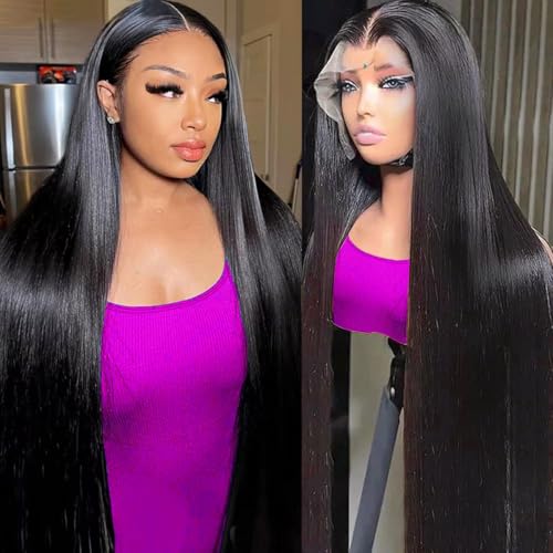 30" 13x6 Straight Lace Front Wig - 200% Density Virgin Human Hair