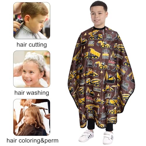 Pelocapa Kids Hair Cutting Capes Waterproof Salon Cape for Children - 39"×51"