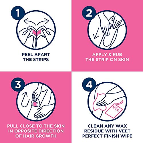 Veet Ready To Use Wax Strips Normal x 40