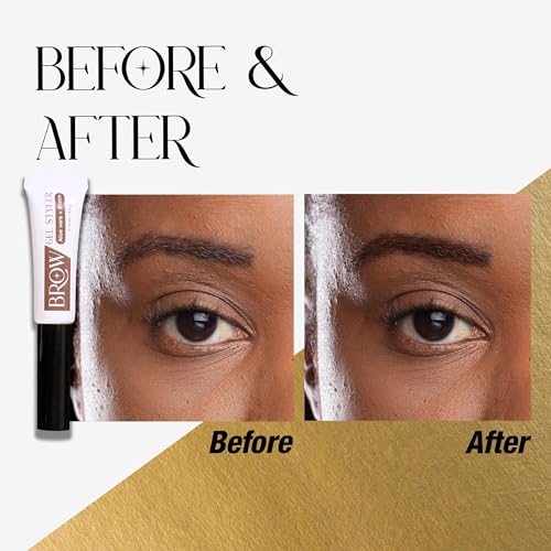 EBIN Brow Gel Styler Medium Brown - Water Resistant