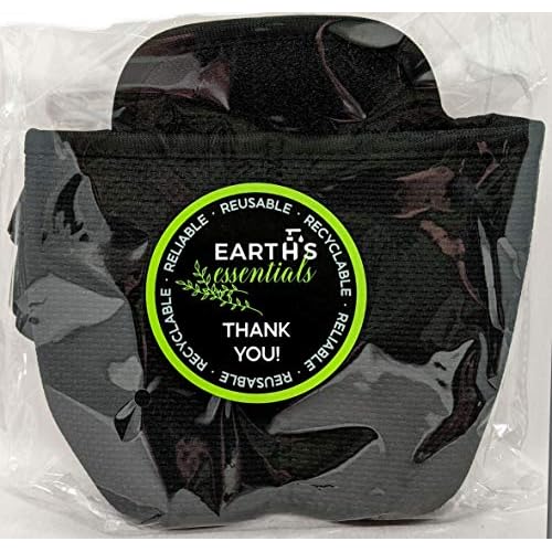 Earth's Essentials Insulated Double Bottle Holster with Belt for Massage Oils & Lotions - Includes (4) 8 Ounce Bottles / (4) Pumps / (4) Disc Caps