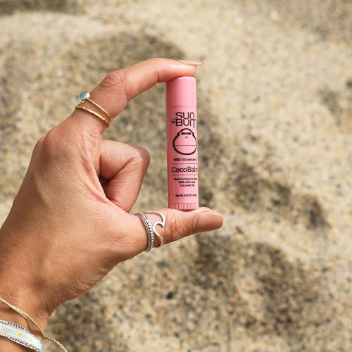Sun Bum Wild Strawberry Cocobalm Hydrating Lip Balm Stick 0.15 oz - Pack of 1