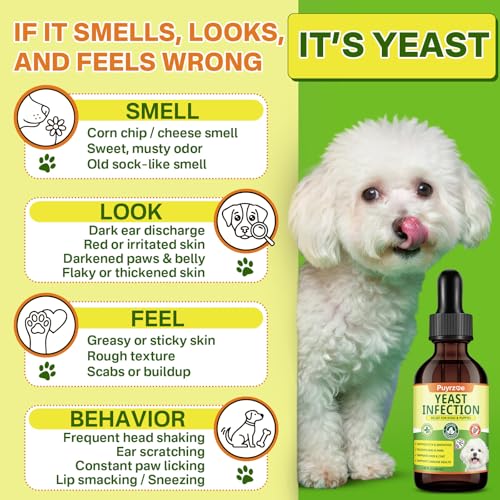 Puyrzoe Natural Yeast Infection Treatment for Dogs - 60ml