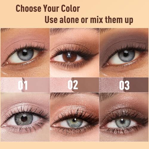 Dual-Ended Cream Eyeshadow Stick - Matte & Shimmer