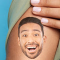 Custom Photo Temporary Tattoos, Set of 12 | Personalized Party Favors
