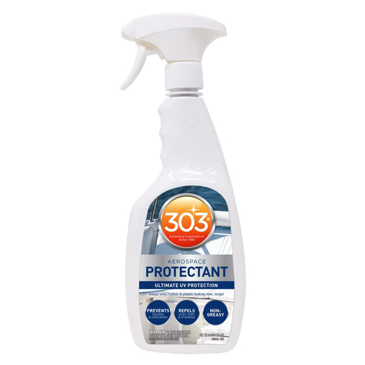 303 Marine Aerospace Protectant – UV Protection – Repels Dust, Dirt, & Staining – Smooth Matte Finish – Restores Like-New Appearance – 32 Fl. Oz. (30306-6PK)