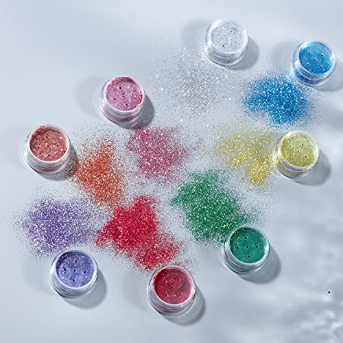 Moon Glitter Fine Cosmetic Glitter Shaker - Silver 0.17oz