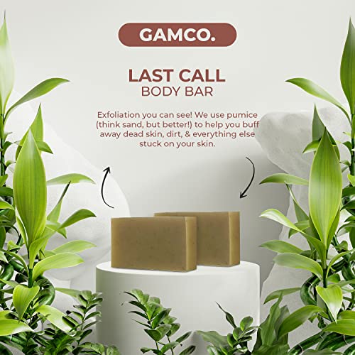 Grown Ass Man Co. Combo Packs - Solid Soap & Shampoo Bars Rich Lather with Natural Oils & Gentle Scrub for Men - Plastic Free & Eco-Friendly, Natural & Organic Deep Clean, 4oz Bars (Last Call 3-Pack)