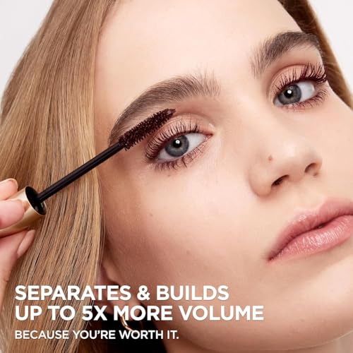 L¡¯Or?al Paris Makeup Bundle, Includes Voluminous Original Deep Burgundy Mascara and Infallible Pro-Last Pencil Burgundy Eyeliner, 1 Eye Makeup Set
