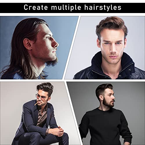 Sieral 4-Piece Wide Tooth Hair Styling Combs Set for Men & Women