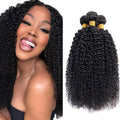 Deep Curly Wave Human Hair Bundles - 16, 18, 20 Inch, 300g