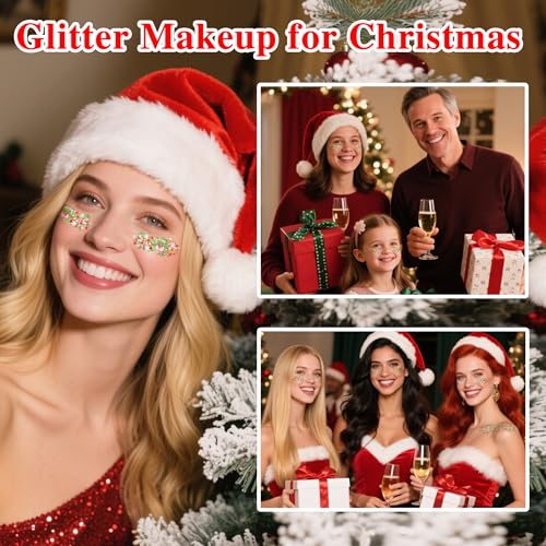 Sparkle Body Glitter Face Makeup - Easy Apply Festival Party