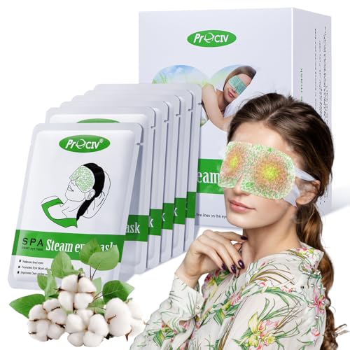 ProCIV Steam Eye Mask - 16 Pack Heated Eye Compress