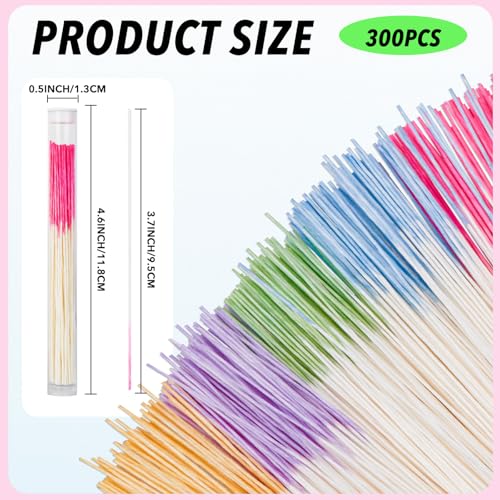 Ear Piercing Cleaner Floss - 300PCS Disposable Cleaning Sticks