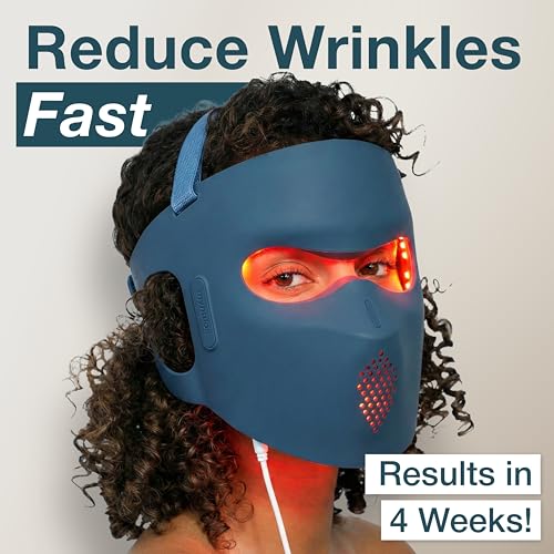 myhalos Red Light Therapy Face Mask | 360 LED, 4 Wavelengths