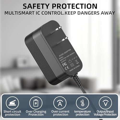 4.9V Charger for Andis Slimline Pro T-Blade Trimmer D-8 32490 32400 32475 32810 32690 33785 32445 32485 32680 AC/DC Adapter for Andis Shaver Power Cord