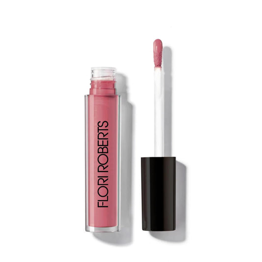 Flori Roberts Luscious Lip Lacquer, Vibrant Lip Gloss Makeup for Women of Color or Deeper Skin Tones, Non-Sticky, Long Wear High Shine Finish