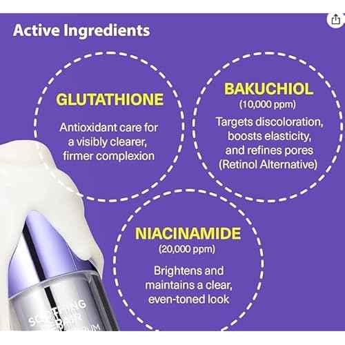 DERMAFIRM Bakuchiol Retinol Serum for Glass Skin with Niacinamide & Peptides | Daily Korean Skin Care for Sensitive Skin | Soothing Repair Toning Serum R4 for Glass Skin