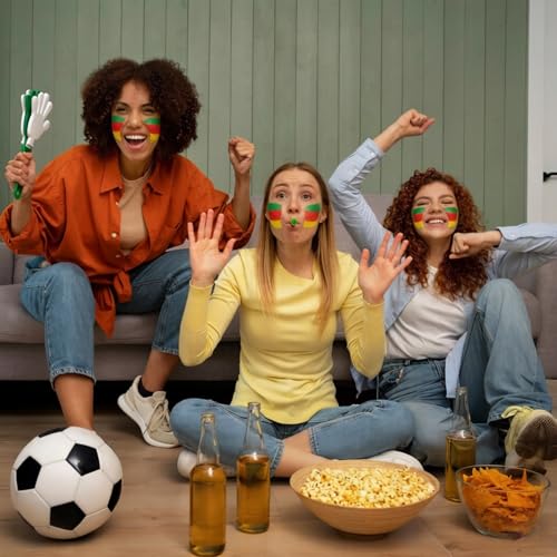 Patriotic Face Paint Stick – 3 Colors for Soccer & Sports