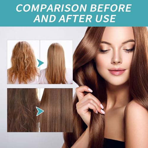 Protein Hair Straightening Cream - Smoothing & Frizz Control (2 x 1oz)