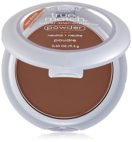 L'Oreal Paris True Match Powder, Mahogany, 0.33 Ounces