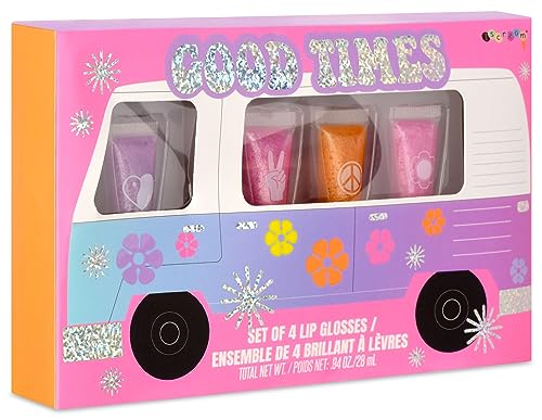 iscream Berry Scented Glitter Lip Gloss Set - 4 Tube Pack