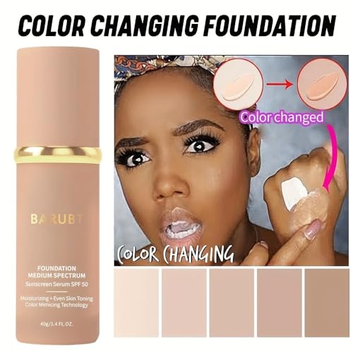 Color-Changing Foundation SPF 50 | Full Coverage, Waterproof