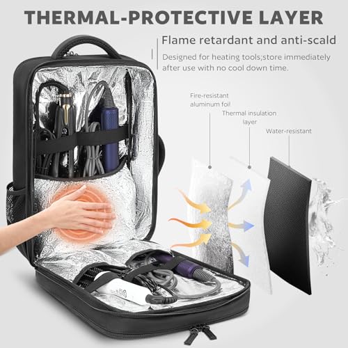 AUROTIER Barber Backpack with Insulated Pocket for Clippers