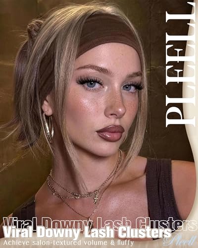 D-Curl Volume Lash Clusters 8-16mm Fluffy Eyelash Extensions