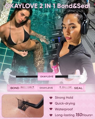 Idol Lashes Clusters Kit with Clear Band & DIY Application Tools