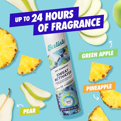 Batiste Sweat Activated Dry Shampoo, 3.81 oz