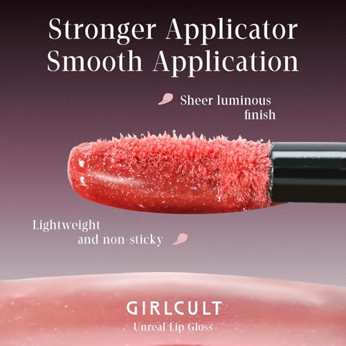 GIRLCULT High Shine Lip Gloss – Non-Sticky Nude (J821)