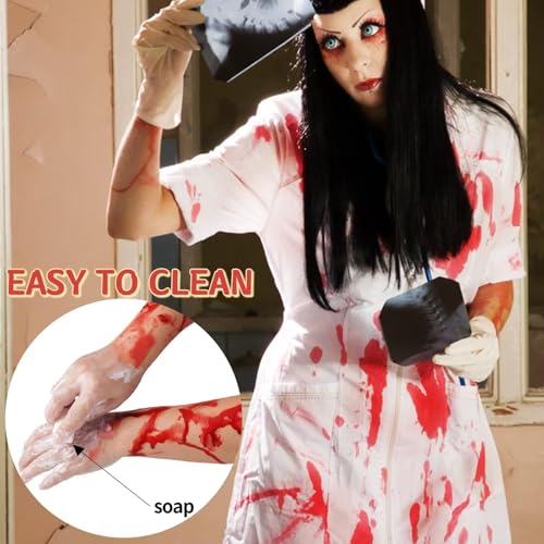 Fake Blood Makeup Kit - 4pc Halloween SFX Set
