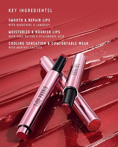 5D Mirror Shine Lip Gloss Balm - Mauve Pink with Hyaluronic Acid
