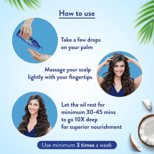 Parachute Advansed Gold Coconut Hair Oil with Vitamin E, 13.5 fl oz