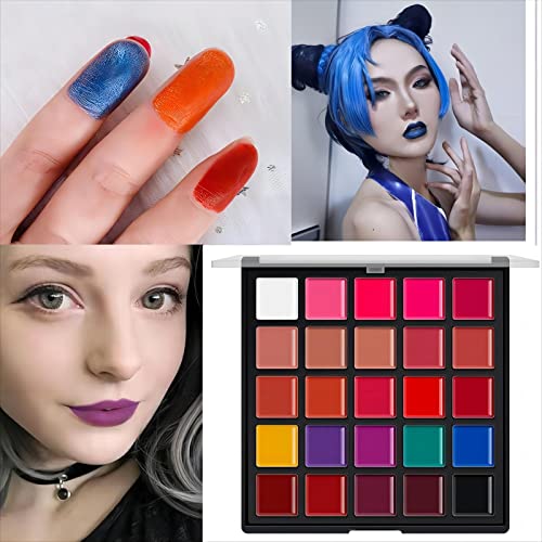 25 Color Lipstick Palette - Matte, Waterproof, Long-Lasting