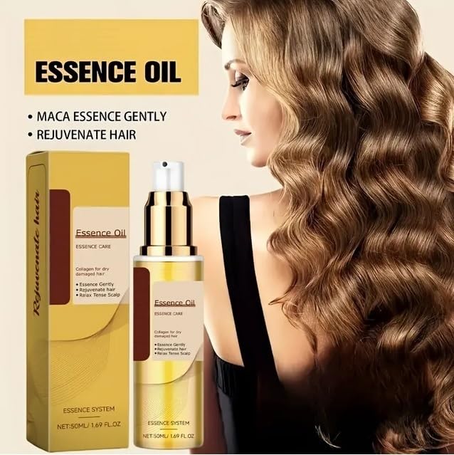 Professional Keratin Hair Treatment Set with Mask & Oil for All Hair Types