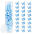 60PCS Mini Butterfly Hair Clips - Y2K 90s Glitter Claw Clips