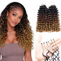 Celie Miracle Knots Crochet Hair Feather Style 12 Inch T30/27 for Black Women