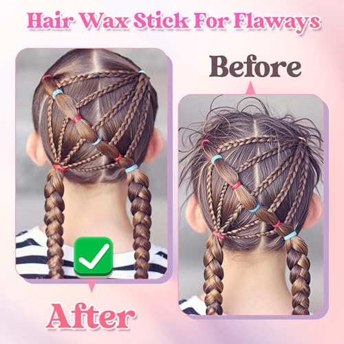 Hair Wax Stick 4-in-1 Styling Tool Kit for Women
