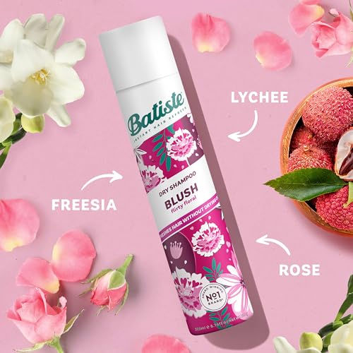Batiste Shampoo Dry Blush, 6.73 Ounce,6 pack