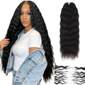 Feather Crochet Hair Extensions 18" 100% Human Hair