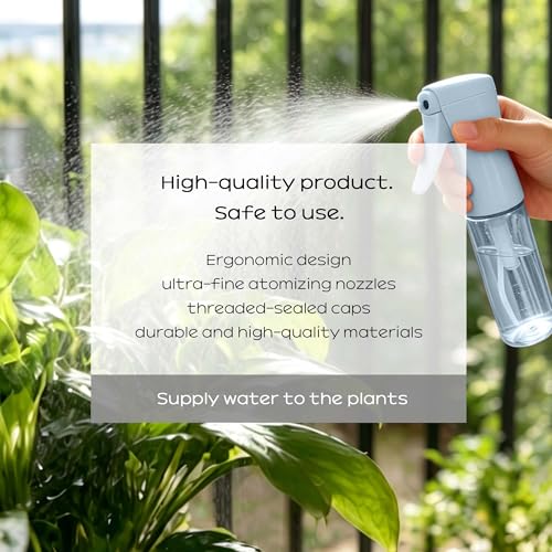 Zuhose Spray Bottle for Hair, 2 Pack 95ml Ultra Fine Mist