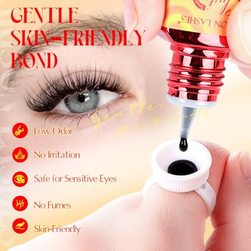 ARISON LASHES Sensitive Lash Cluster Glue - Strong Hold, 3ml