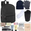 Homeless Care Package Supplies Bulk Winter Kit with Blankets Socks & Hygiene Items